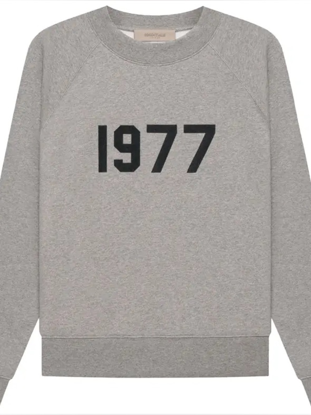 Essential fear of god 1977' Graphic Crewneck Sweatshirt